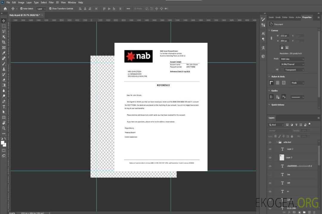 Référence USA , Nab , closure template